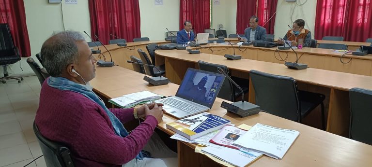 विश्वविद्यालय के बेहतरी के लिए सीनेट सदस्य डॉ विनोद कुमार सिंह ने रखी अपनी बात.