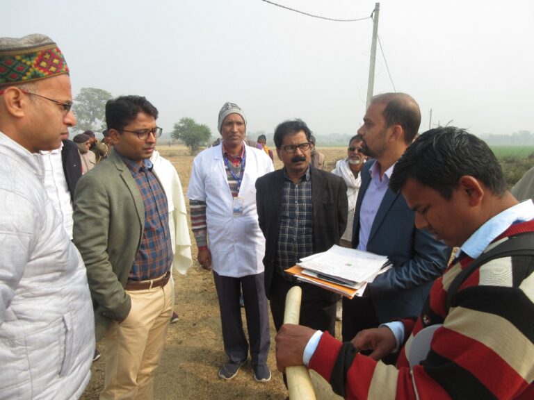 जिला पदाधिकारी अमन समीर द्वारा किया गया औचक निरीक्षण