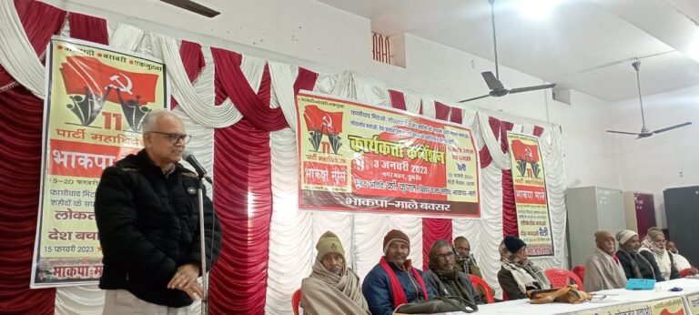 लोकतंत्र बचाओ – देश बचाओ’ रैली की तैयारी को लेकर बक्सर पहुंचे भाकपा माले के राज्य सचिव.