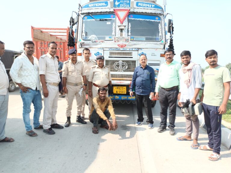 बक्सर में एक करोड़ का अंग्रेजी शराब हुआ जब्त