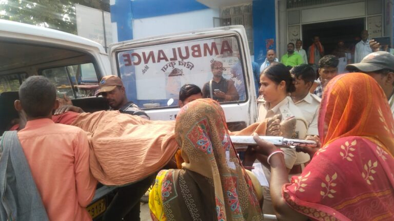 बेटी के सामने ही वृद्ध पिता को अपराधियो ने मारी गोली, गम्भीर स्थिति में किया गया रेफर