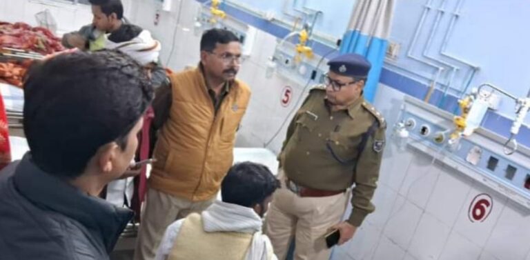पुलिस वाहन ने मारी बाइक में टक्कर, घायल युवक का इलाज़ के दौरान हुआ मौत