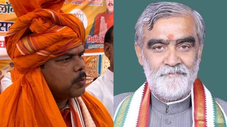 किसके भरोसे मैदान में मिथलेश, सांसद ने खिंचा हाथ