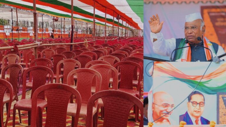 फीकी रही कांग्रेस की रैली, लेकिन सांसद ने बताया सफल