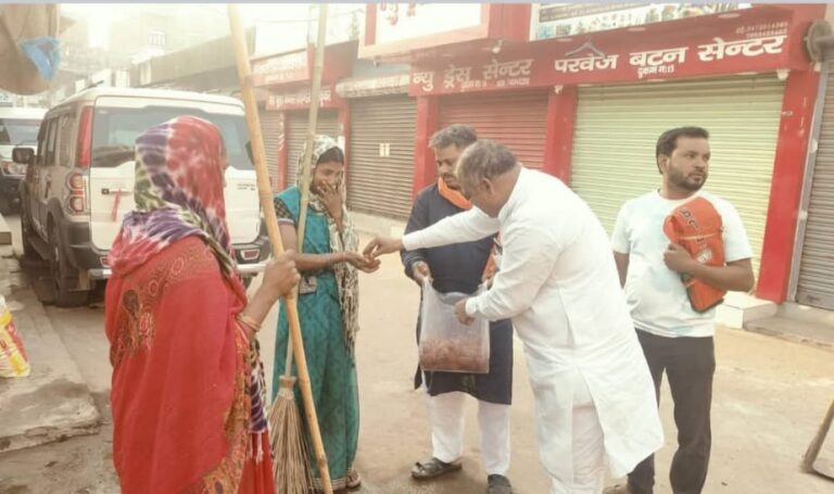 भाजपा का स्थापना दिवस मना