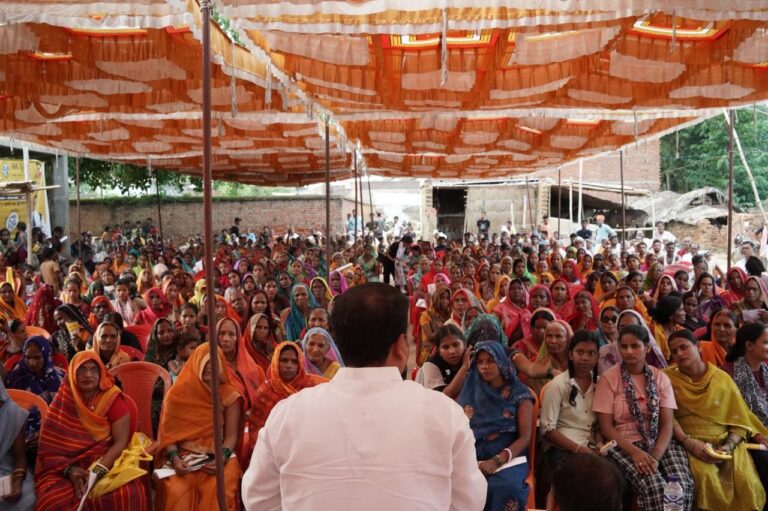 जन सुराज ने व्यवस्था परिवर्तन का लिया संकल्प