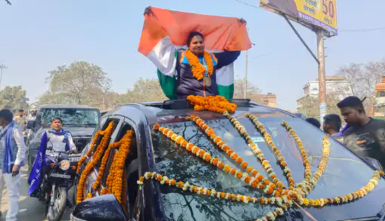 बक्सर की बेटी ने अंतरराष्ट्रीय कुश्ती चैंपियनशिप में जीता स्वर्ण पदक