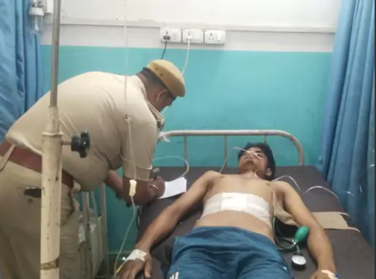 दिनदहाड़े युवक को मारी गोली