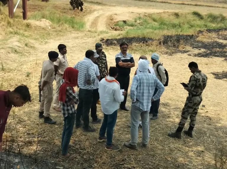 चौसा थर्मल पावर प्लांट के रेलवे प्रोजेक्ट पर किसानों का तीखा विरोध