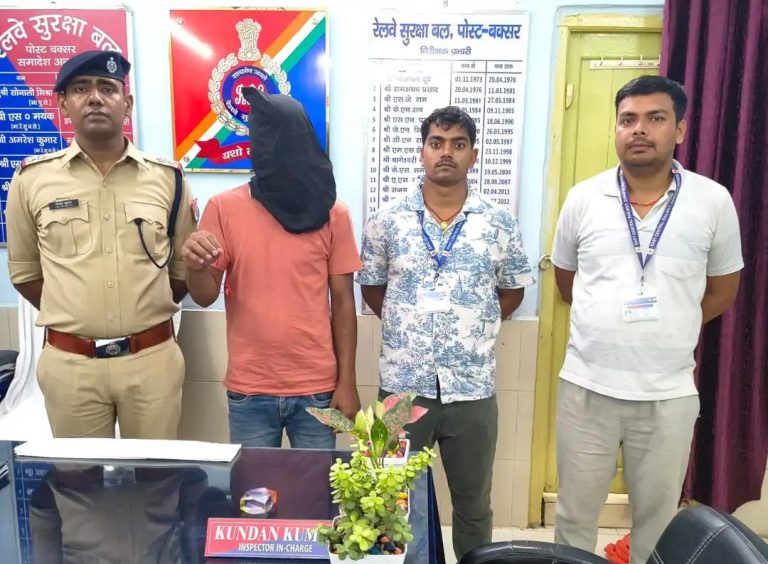रेलवे स्टेशन पर चोरी का प्रयास नाकाम