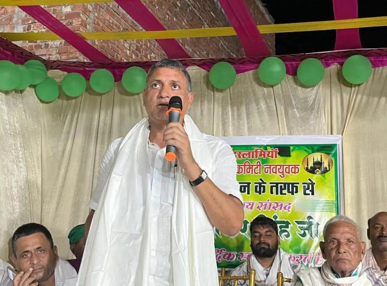 ‘किसानों को नहीं मिल रहा सिंचाई का पानी’ – सांसद