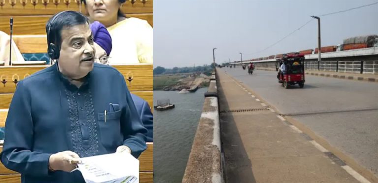 गंगा पर बन रहे नए पुल के बारे में गडकरी ने क्या बताया?