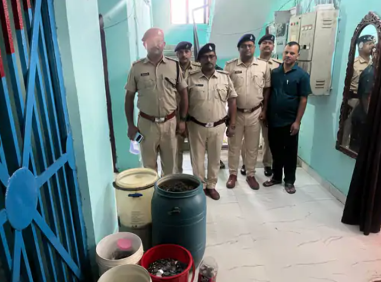 ब्रह्मपुर में गांजा तस्करी का भंडाफोड़, 32 किलो गांजा जब्त