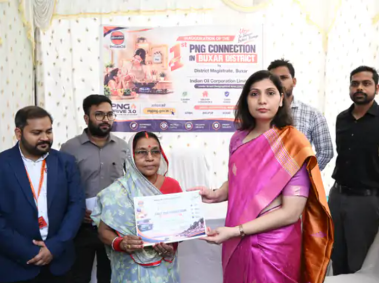 पाइपलाइन एलपीजी गैस कनेक्शन की हुई शुरुआत